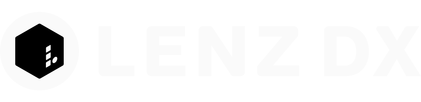 LENZ DX ロゴ